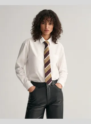 Relaxed Fit Poplin Shirt
