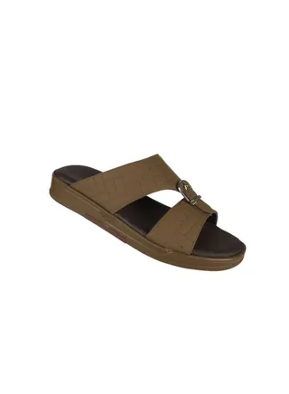 Barjeel Uno Mens Elegant Sandals SP-115 Brown 