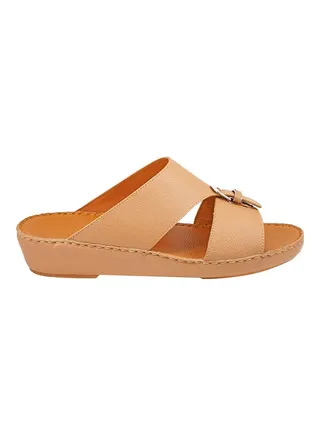 Buckle Detail Sandals Tan 