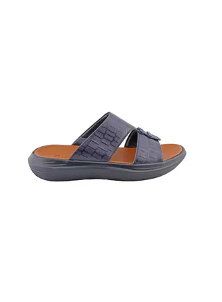 Casual Comfortable Arabic Sandals Navy Blue 