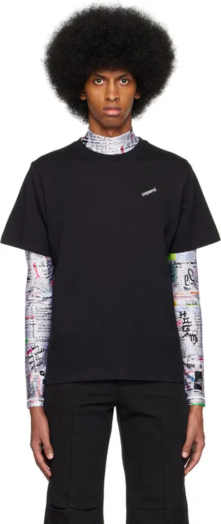 Coperni Black Boxy T-Shirt