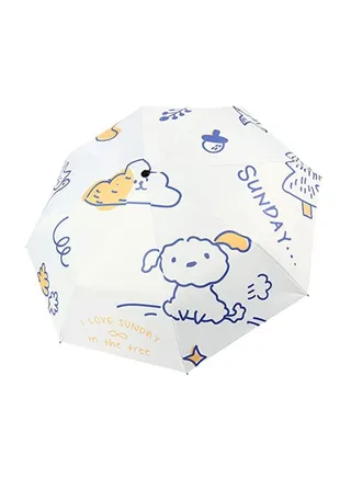 Folding Umbrella Windproof Travel Umbrella Lightweight Compact Folding Collapsible Small Light Strong Mini Portable Umbrella Kids Umbrella for Boys Girls 