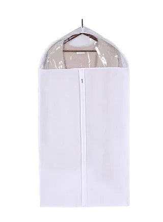 Non Woven Zipper Suit Cover Garment Bag For Travel 
