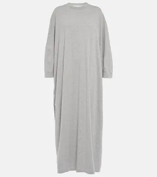 N°274 Spook cotton and cashmere maxi dress