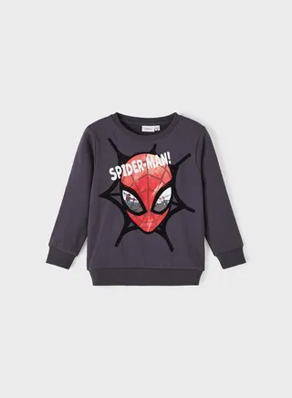 Kids Spiderman Print Sweatshirt 