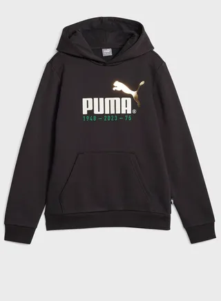 Kids No.1 Logo Celebration Hoodie Fl 