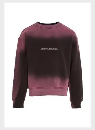 Kids Dual Toned Logo Sweater 