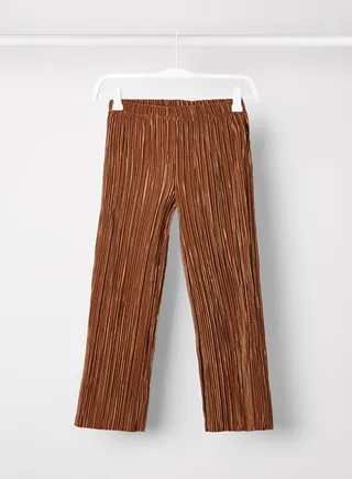Kids Pleat Detail Culottes Camel 