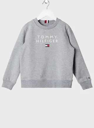 Kids Logo Print Sweatshirt 