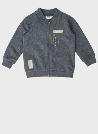 Kids Printed Zip Through 