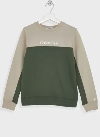 Kids Color Block Sweatshirt 