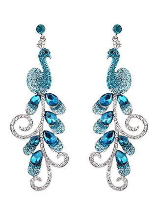 Alloy Dangle Earrings 