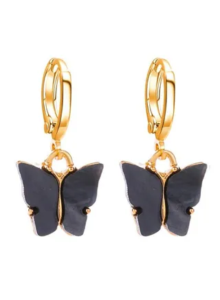 Butterfly Pattern Earrings 