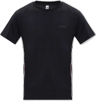 Moschino Logo Printed Crewneck T-Shirt