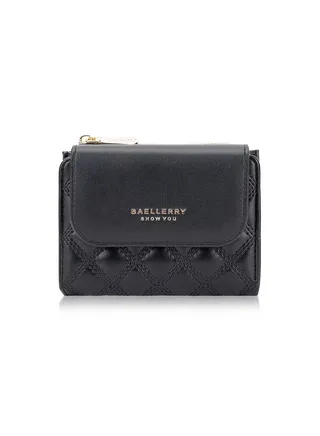 Leather Wallet Black 