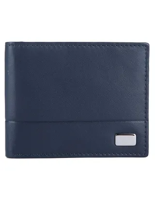 AM leather Bi Fold Actual Leather Wallet 