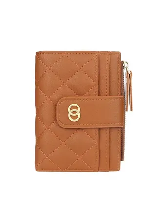 Leather Wallet Brown 
