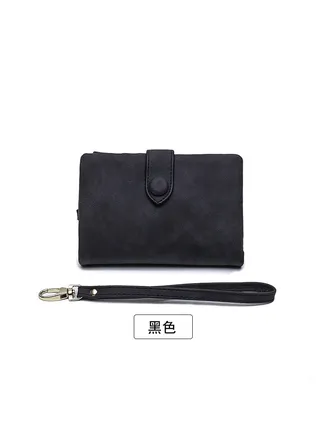 New Triple Fold Multi Card Frosted Wallet 