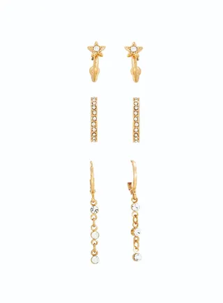 Set of 3 Dangler Earrings 