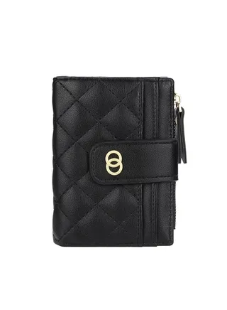 Leather Wallet Black 