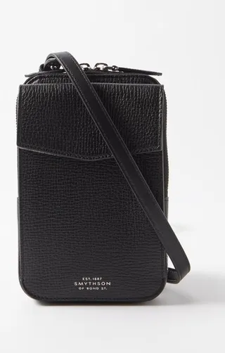Ludlow Grained-leather Cross-body Bag