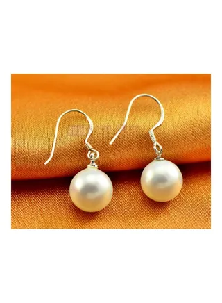925 Sterling Silver Pearl Earrings 