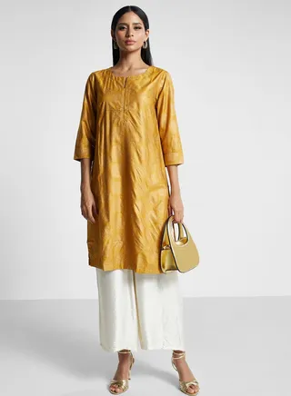 Floral Print Kurti 