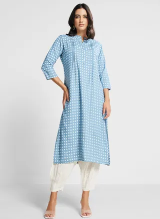 Floral Printed Kurti 