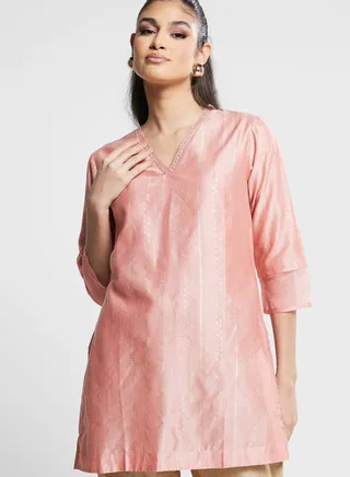 V-Neck Kurti 
