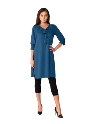 Cascade Tunic Kurta Teal 