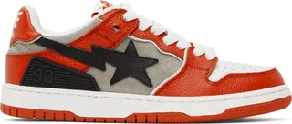 BAPE Red SK8 Sta #1 Sneakers