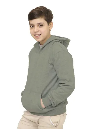 Hoodie Melton Cotton For Kids - Mint 