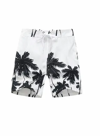 Boys Swim Trunks, Camouflage Quick Dry Beach Shorts Board Shorts with Mesh Lining, Boys Swim Trunks Surf Beach Shorts Quick Dry Teen Swimsuits, Beach Pants Summer Surf Pants Trendy Children (L) 