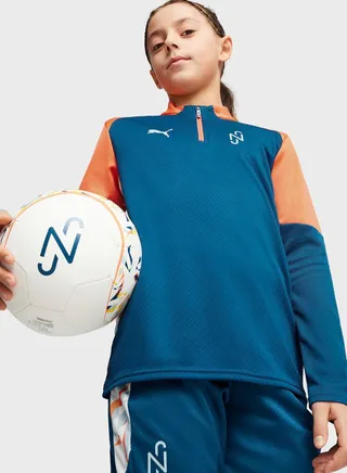 Kids Neymar Jr Creativity 1/4 Zip T-Shirt 