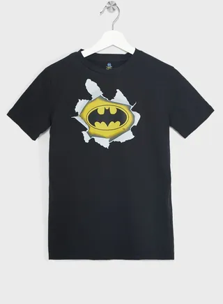 Batman Teen Boys Graphic Printed Tee 