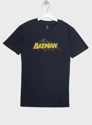 Batman Teen Boys Graphic Printed Tee 