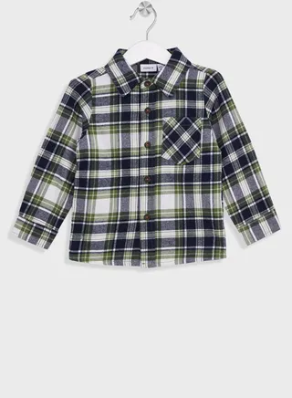 Kids Checkered Shirt 