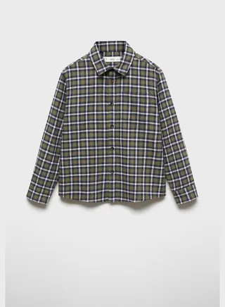 Kids Regular Fit Checks Shirt 