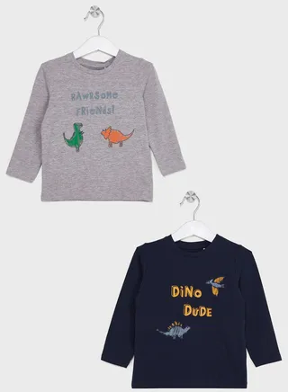 Multipack Kids Dino Top 