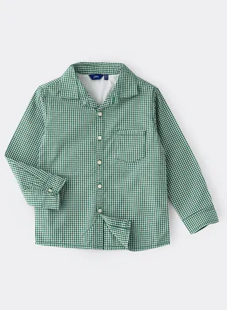Long slv woven shirt 