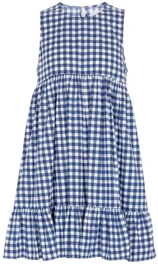 Miriam checked minidress