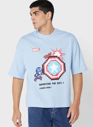 Captain America Oversize T-Shirt 