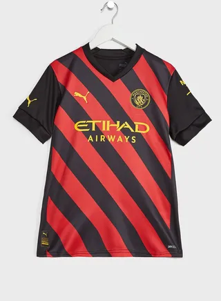 Kids Manchester City Away Jersey 
