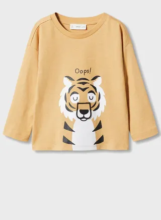 Infant Tiger Print T-Shirt 