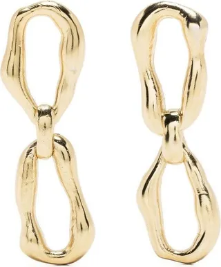 Asymmetric Chain Earrings