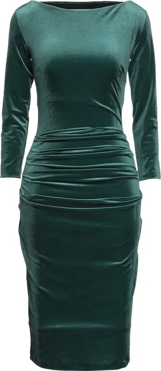 Midi Dress Deep Jade