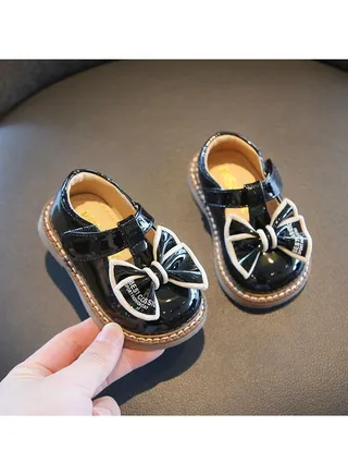 Baby Leather Shoes One Year Old Children Baby Walking Shoes,Girl Princess Shoes Single Shoes 