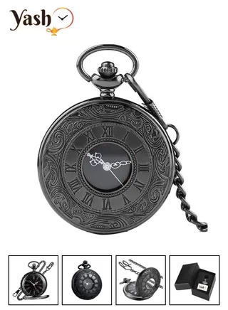 Yash Romanian Style Quartz Pocket Watches Collection 