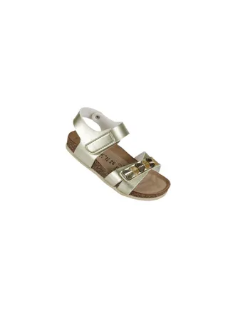 Biochic Girls Backstrap Sandal 012-427 804CMT-Platin 