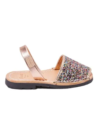 Iker Glitter Sling Back Casual Sandals Multicolour 